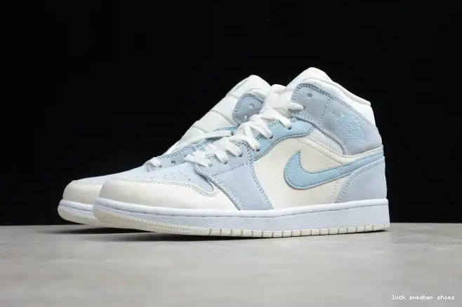 Rep LUCY Mixed Mid 1 Textures DA4666-100 Blue Jordan Air 0524